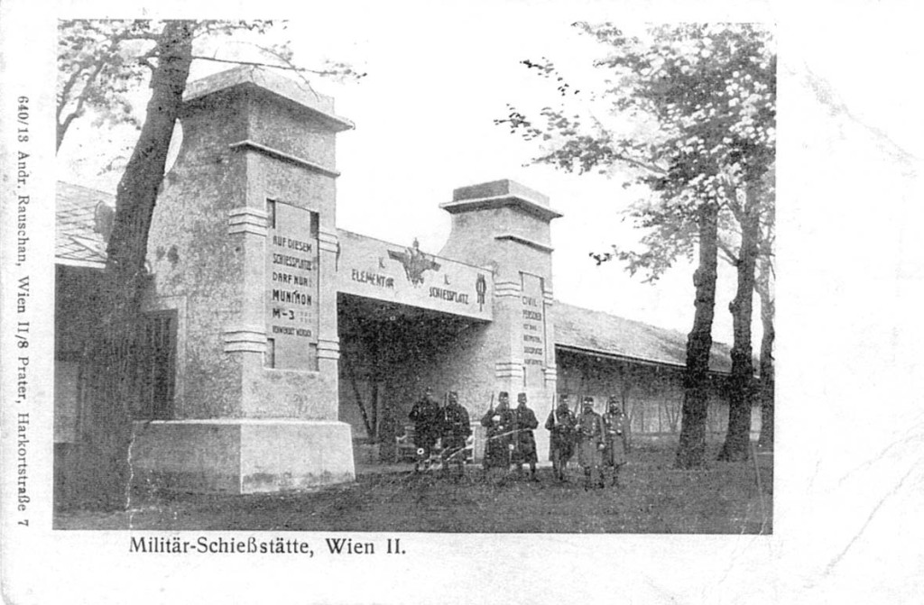 Militärschießplatz Wien-Kagran (heute Donaupark), undatiert. Quelle: Bezirksmuseum Donaustadt
