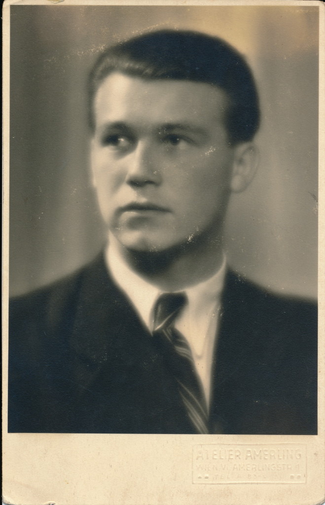Richard Wadani, 1938. Quelle: Privat Privatarchiv Richard Wadani