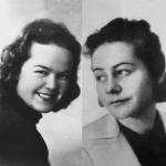 Maria Kacprzyk und Maria Wituska, um 1940.  Quellen: Privatarchiv Maria Kacprzyk, Danzig sowie Universytecka w Warszawie 