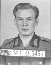 Fotografie der Gestapo von Adolf Stedry, 1944. Quelle: Dokumentationsarchiv des österreichischen Widerstands